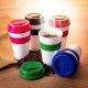 Copo de Café Personalizado com Tampa 480ml Livre de BPA