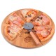 Tábua de Pizza personalizada com cortador