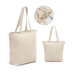 Ecobag com ziper | Sacola 100% algodão personalizada