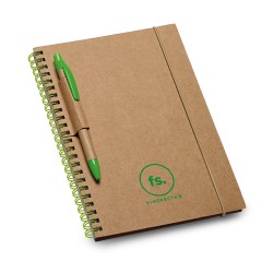 Caderno Ecológico Personalizado com espiral