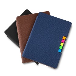 Caderno de anotações em couro personalizado