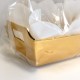 Kit Cesta Ouro com laço | Embalagem para presente