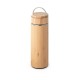 Garrafa Térmica em Bambu 440ml Personalizada